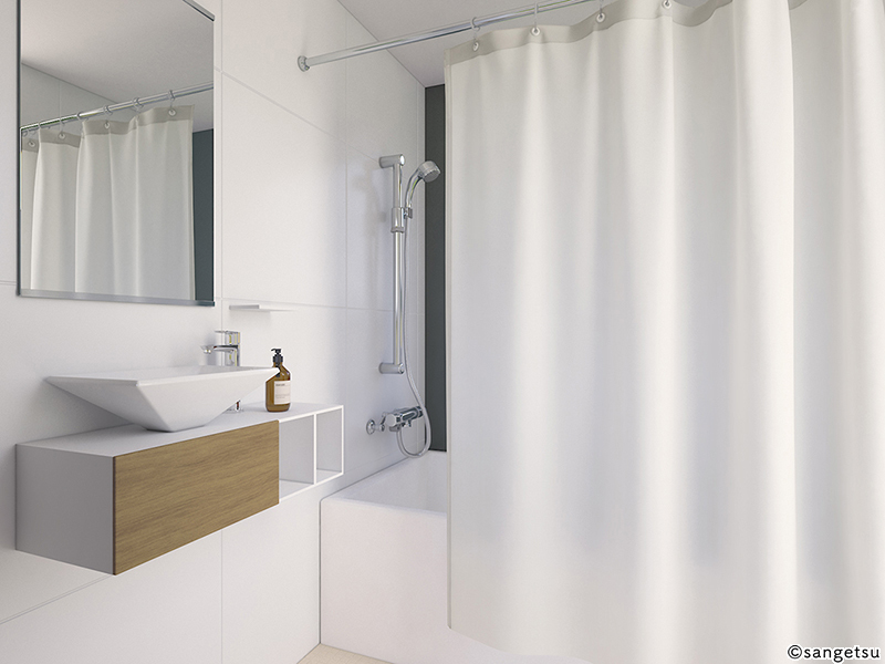 Rèm nhà tắm PK 4516