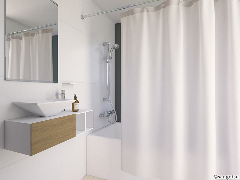 Rèm nhà tắm PK4592