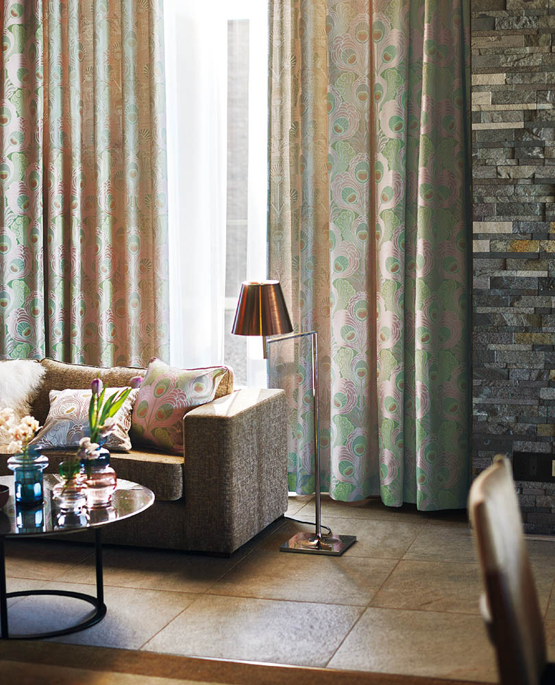 Rèm Cửa Vải Nhật ML1069 Florasion